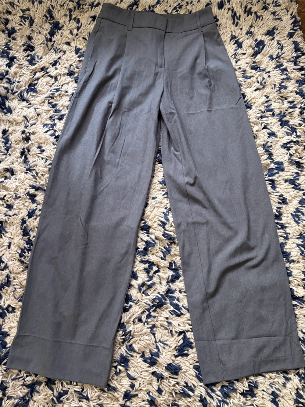 NWT ✨ Garage Gray low rise Relaxed Trousers size 0